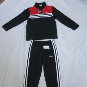 Adidas Boys Black Red AG0319 AK11 MA CA1 Set